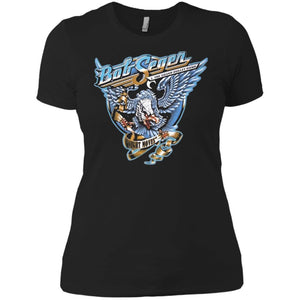 BOB SEGER NIGHT MOVES Classic Rock Music Vintage – Ladies’ Boyfriend T-Shirt