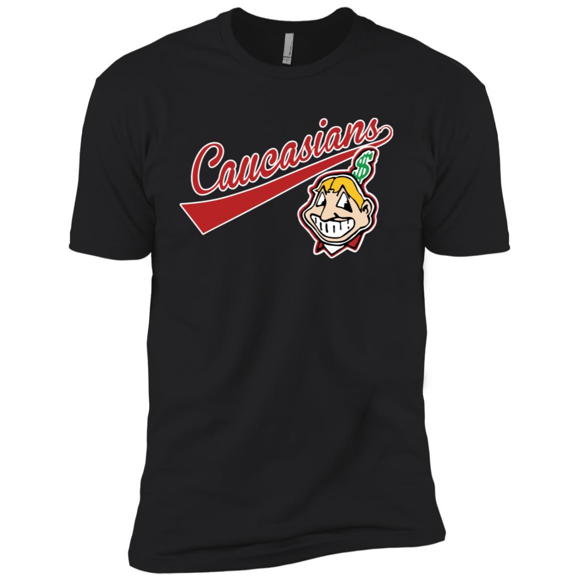 Cleveland Caucasians Native Go Indians - Short Sleeve T-Shirt - Day T-Shirt