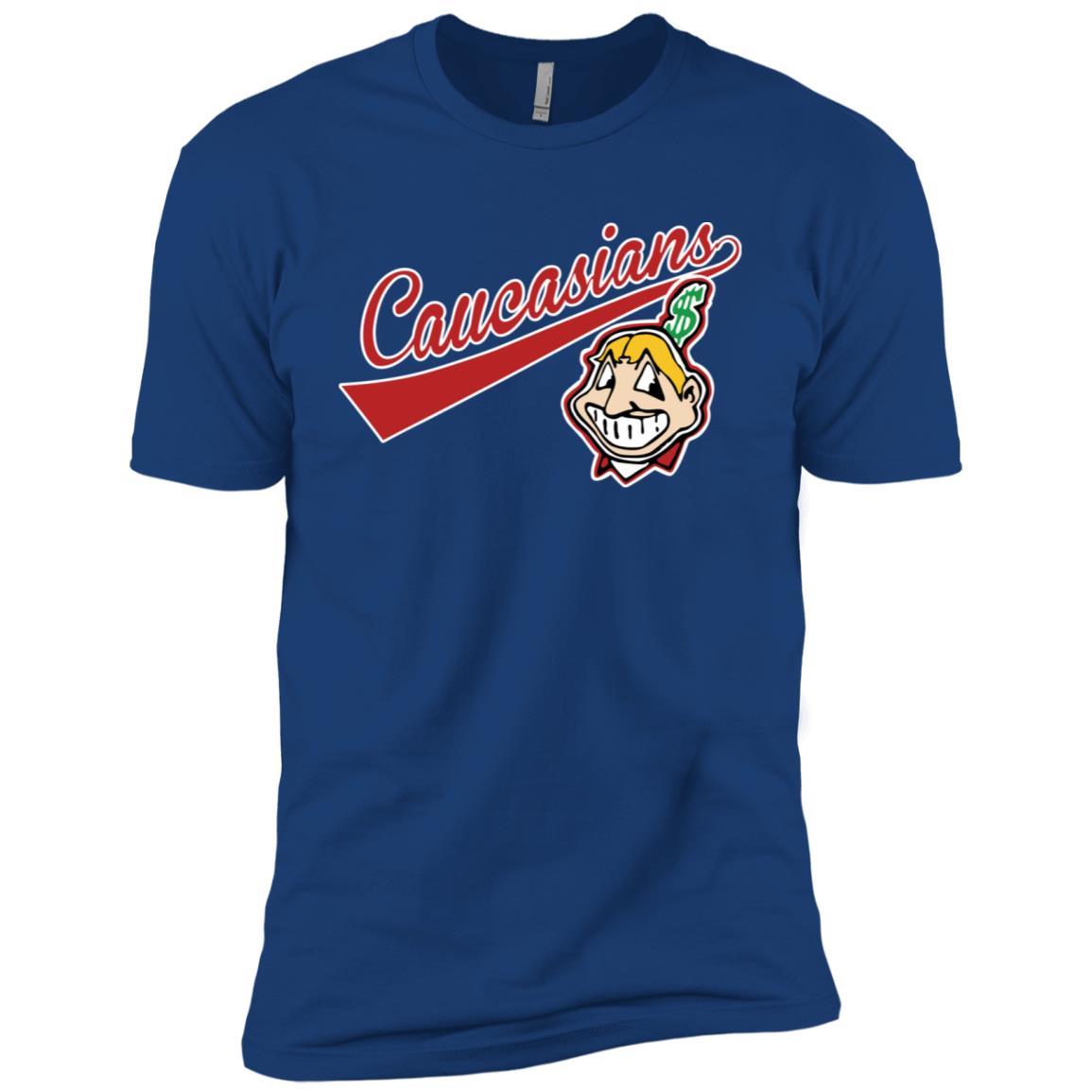 Cleveland Caucasians Native Go Indians - Short Sleeve T-Shirt - Day T-Shirt