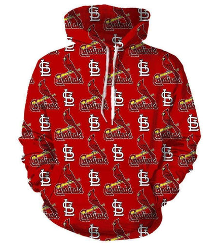 cardinals zip up hoodie