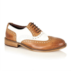 mens white brogues shoes