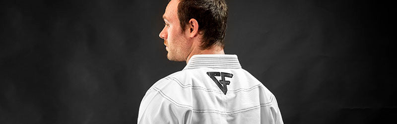 Ground Force Lightweight Comp BJJ Gi Back logo detail image