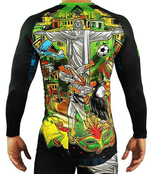 Ground Game Bushido 3.0 Rashguard Long Sleeve — BJJ Fightgear