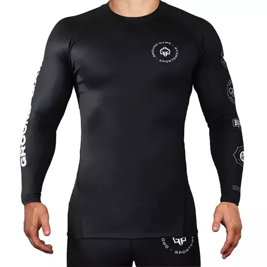 Rashguard pour BJJ et MMA Polygonal Lion -  France