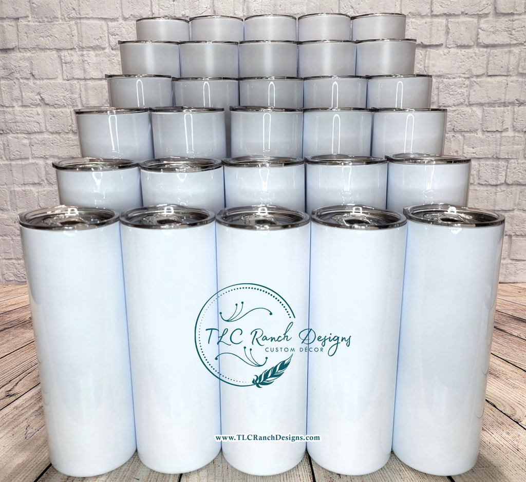 15 oz, 20 oz, 30 oz Skinny Tumbler - Sublimation