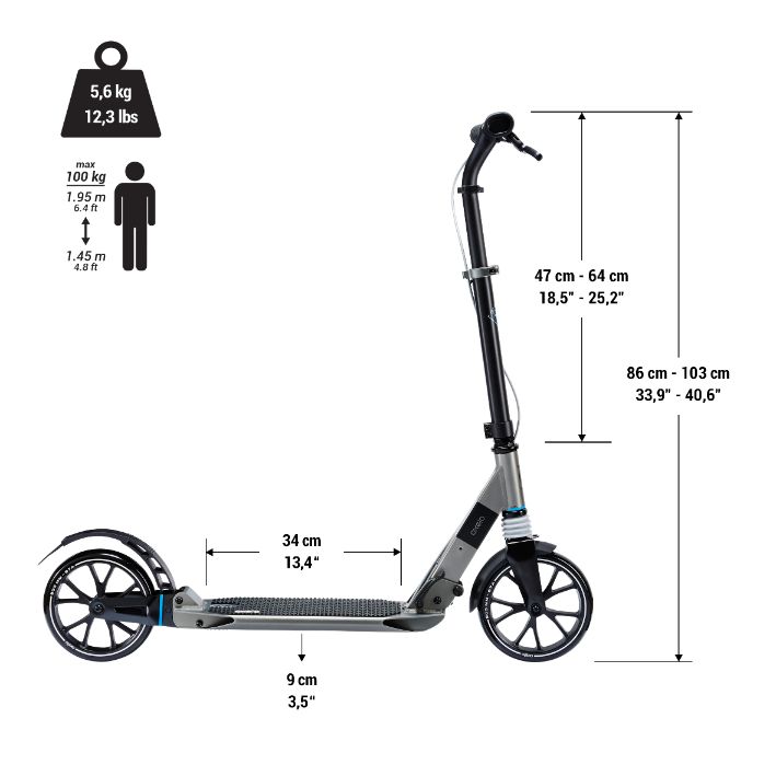 decathlon oxelo town 7xl