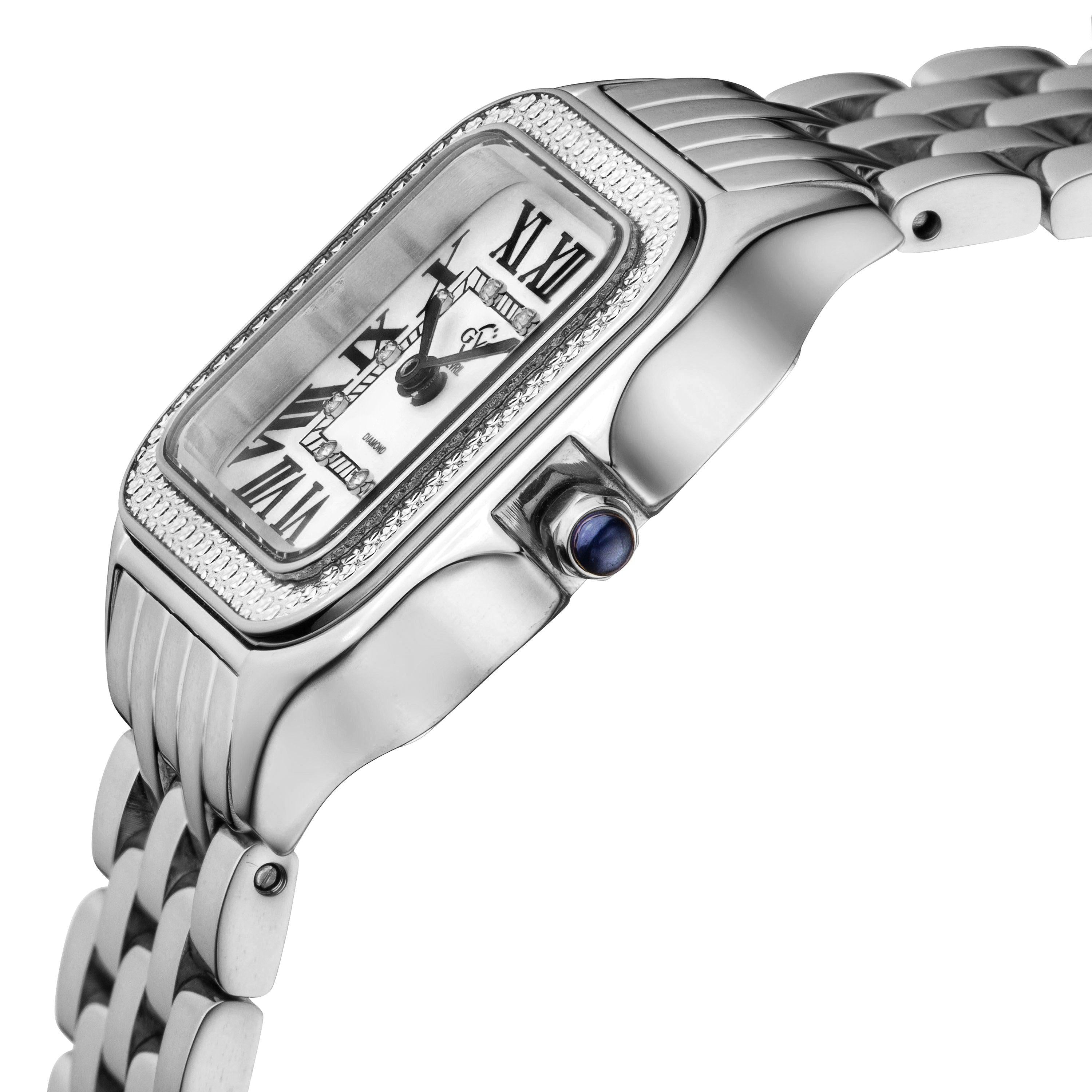 Milan MLN794 Silver/Goldtone Diamond Presidential Date Men's Watch | Watches  for men, Diamond, Gold tones