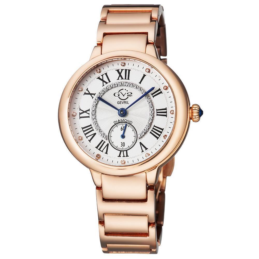 rose gold diamond watch mens