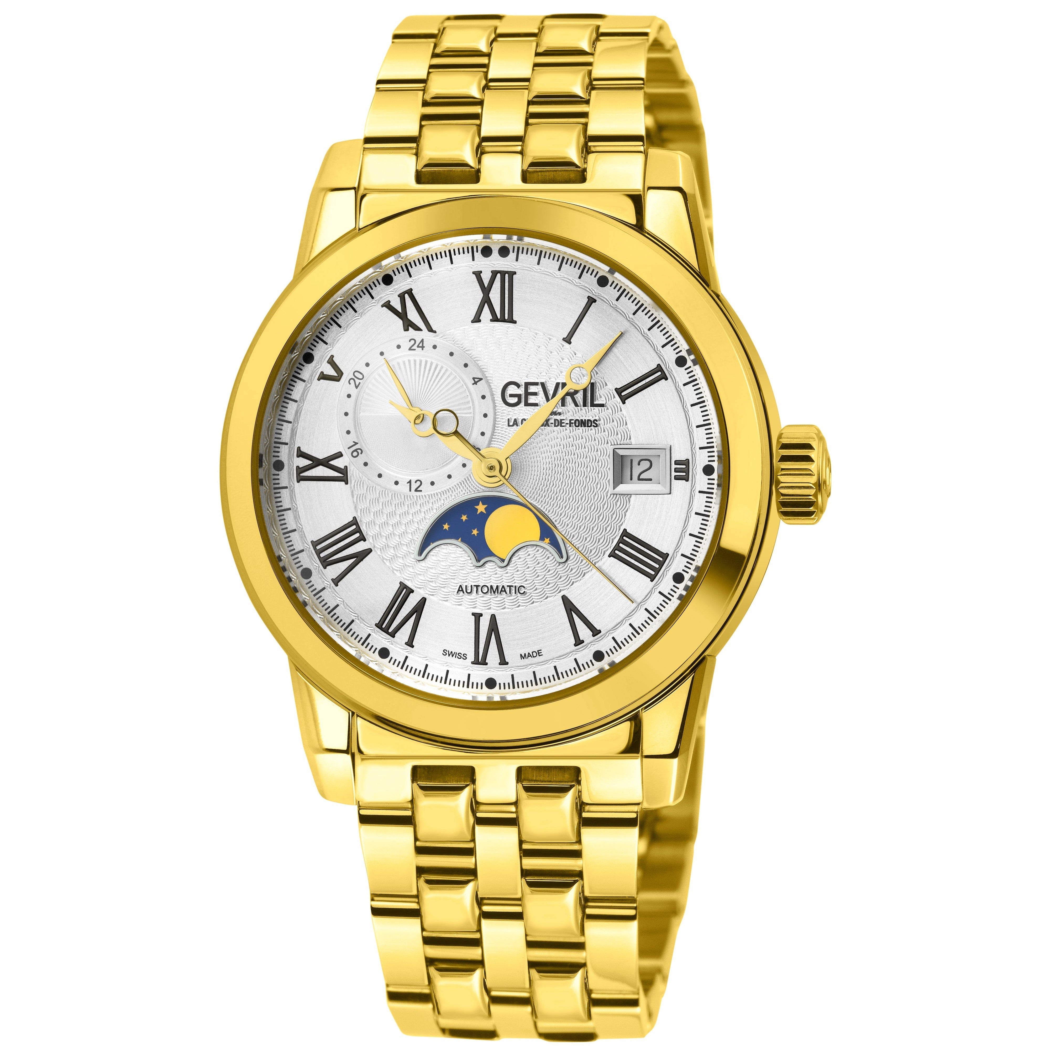 GV2 by Gevril Men's 42401 Squalo Swiss Automatic Ceramic Bezel Diver Watch  - 19X7BA