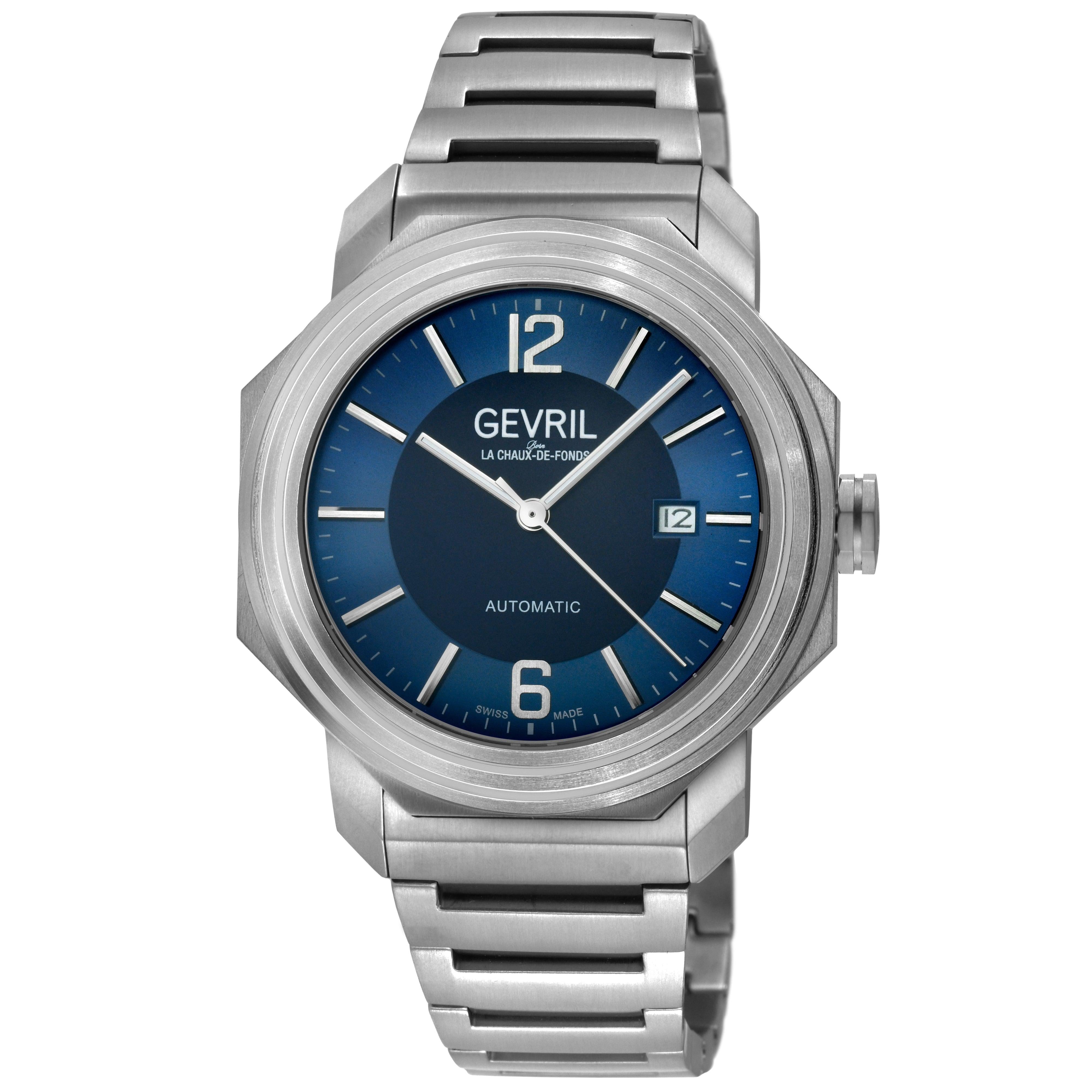 Gv2 By Gevril Potente Automatic Blue Dial Men's Watch 18101 840840122506 -  GV2 by Gevril, Potente - Jomashop