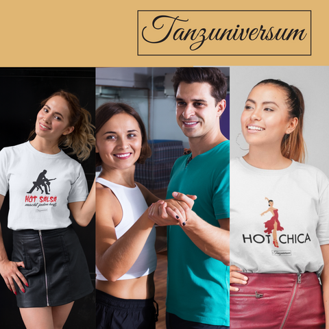 Salsa dance t-shirt for women and men