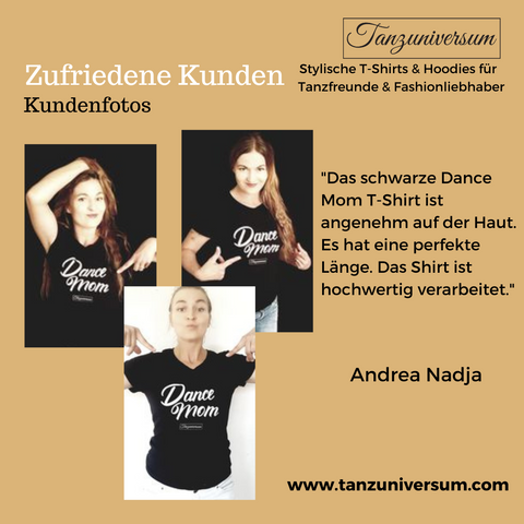 Dance Mom T-Shirt for Dance, Training, Daily Outfit