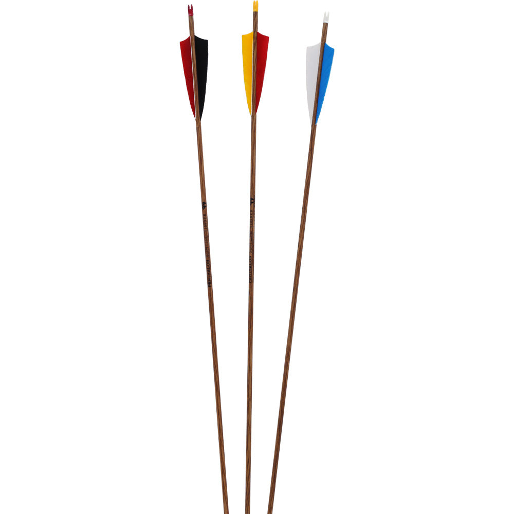 Bearpaw Pentathlon Slimline Carbon Timber Arrows – KG Archery Ltd.