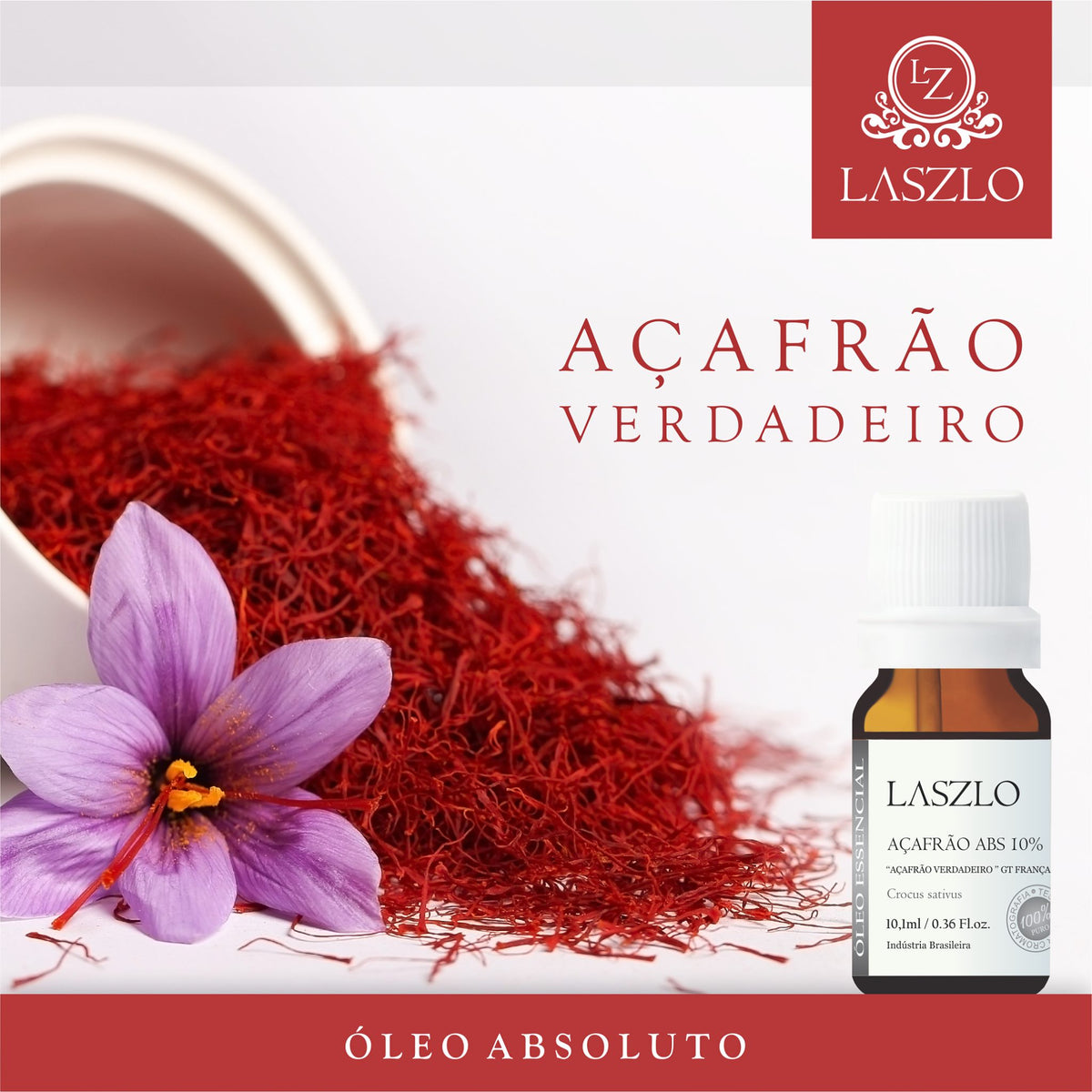 ÓLEO ABSOLUTO DE AÇAFRÃO VERDADEIRO, UMA FLOR DE RENOME – Mundo dos Óleos