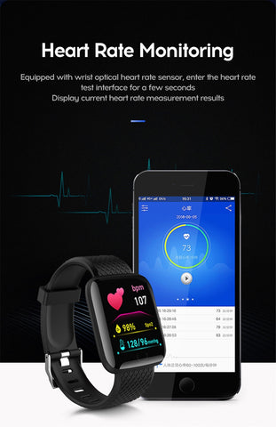 VerseFit™ Smart Watch Fitness Tracker: reloj inteligente profesional de presión arterial y monitor de frecuencia cardíaca