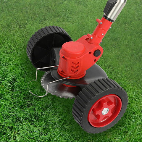 Grazer™ : Best Powerful Electric Battery Operated Cordless Metal Blade Weed Eater / Grass Trimmer