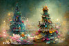 Painted Christmas Trees (SM)