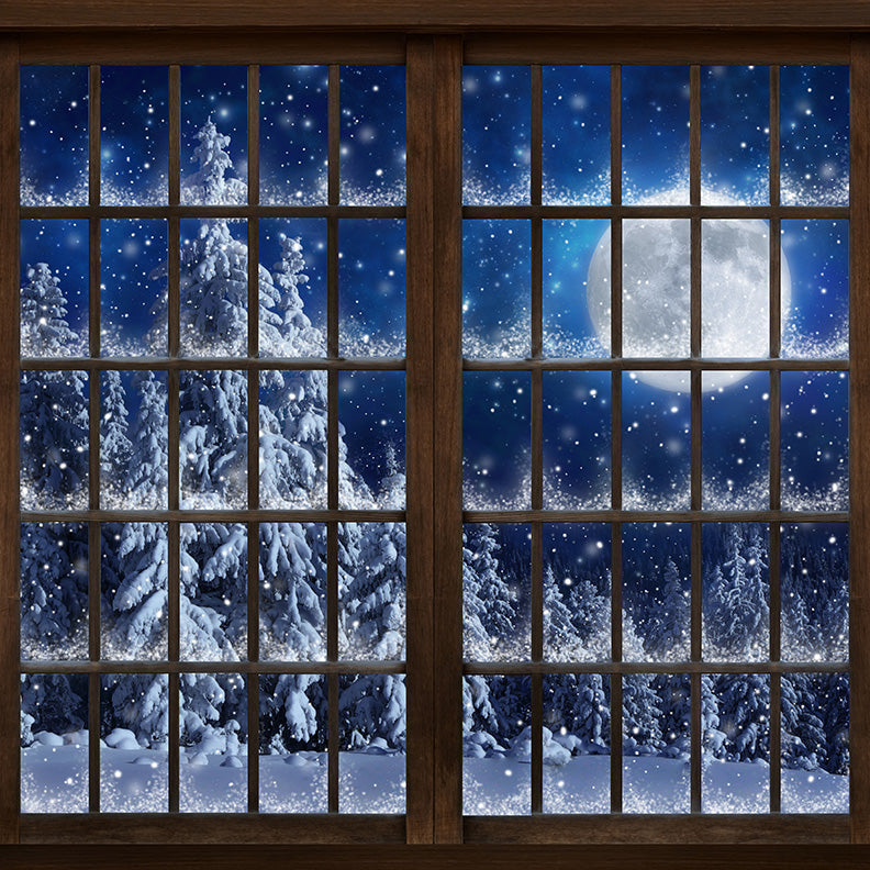 Window to Winter – Baby Dream Backdrops
