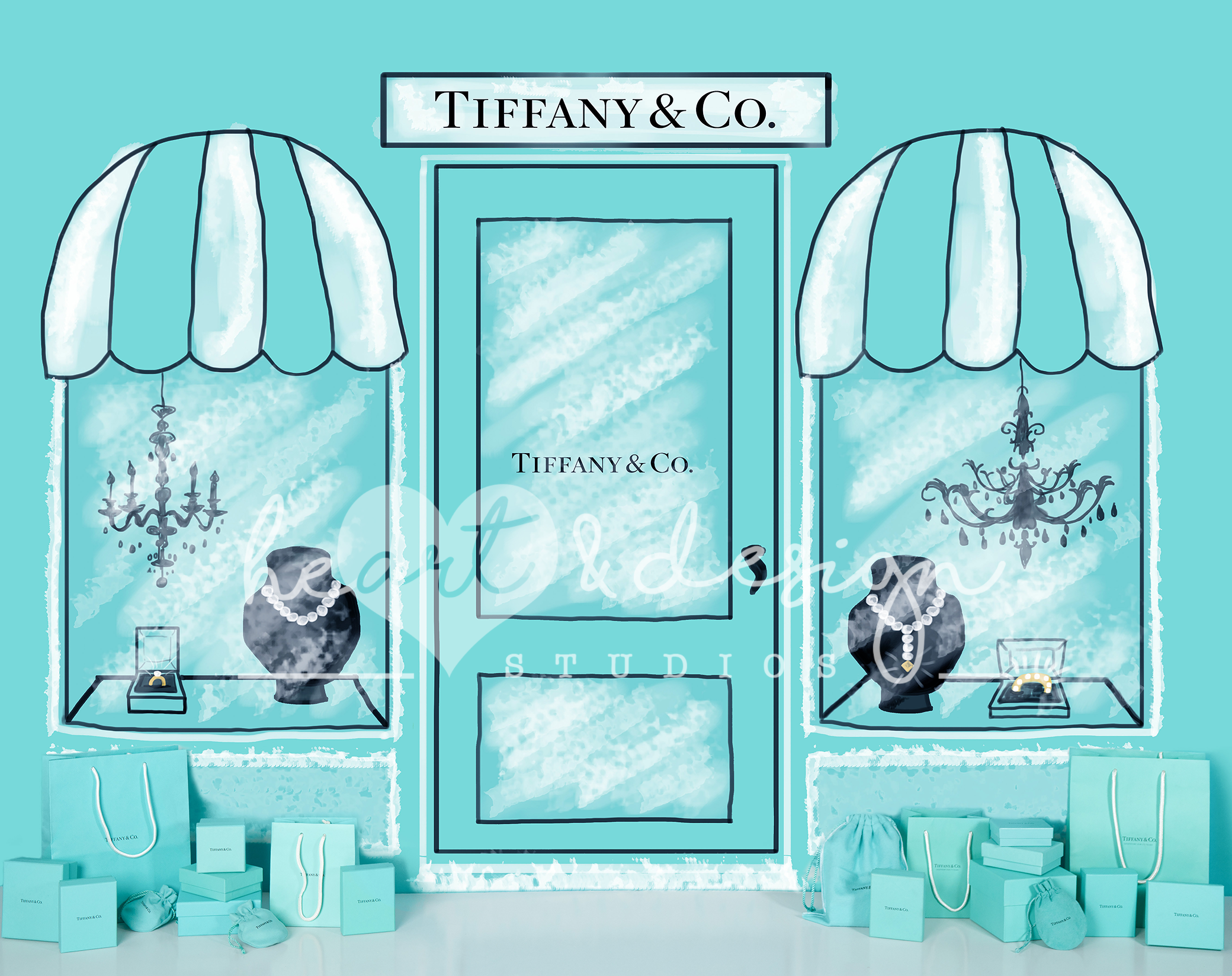 tiffany and co backdrop