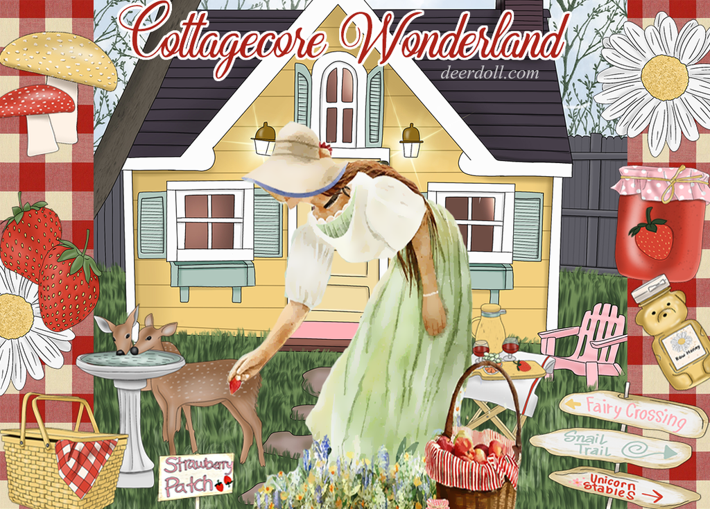 Cottagecore Wonderland, cottagecore dresses, cottagecore fashion