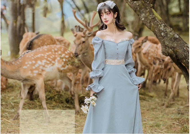 Vintage Retro Fairycore Princess Dress