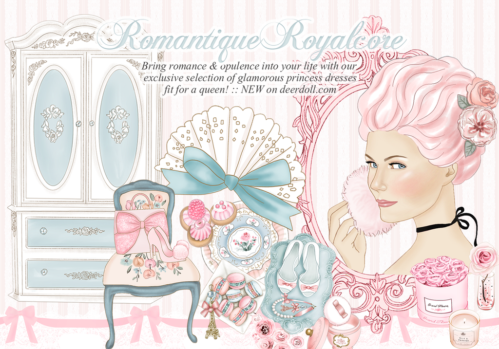 Romantic Royalcore, Princesscore Aesthetic Royalcore Dresses