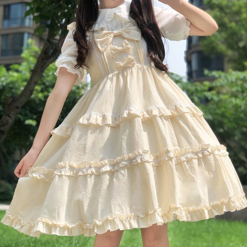 Fairytale Forest Kawaii Princess JSK Lolita Dress Kawaii Aesthetic Shop