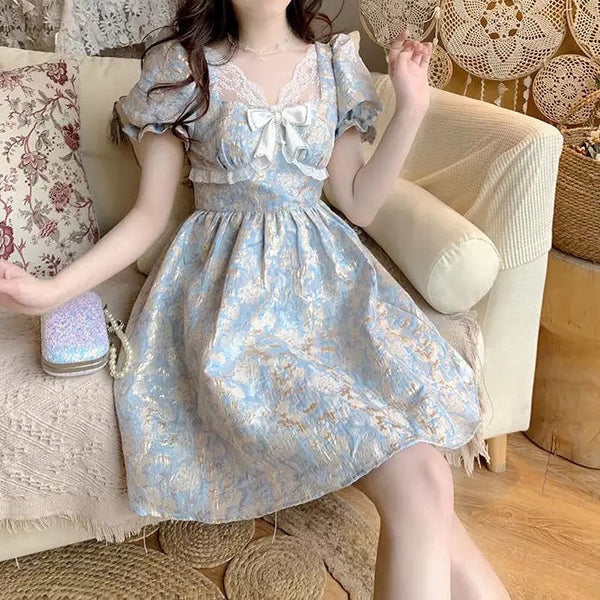 Romantic Royalcore Aesthetic Princesscore Dresses at Deer Doll