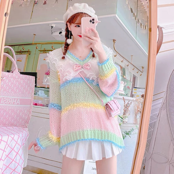 Kawaii tops, lolita blouses at Deer Doll - kawaii pastel aesthetic shop