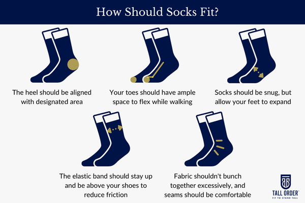 how should socks fit