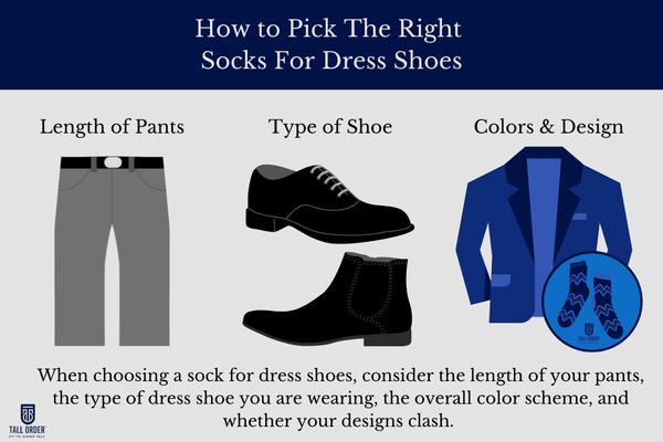 Socks for Dress Shoes: How to Style Socks with Dress Shoes | Tall Order