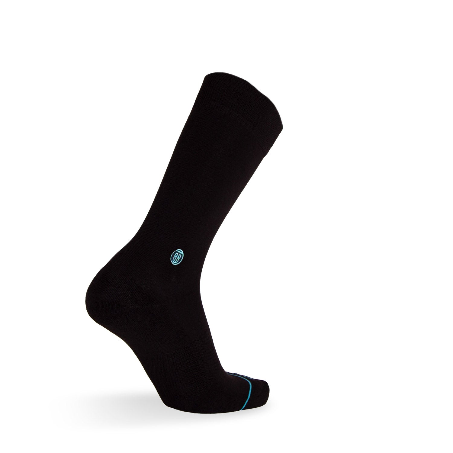 Solid Black - Extra Cushioned - Dress Socks | Tall Order