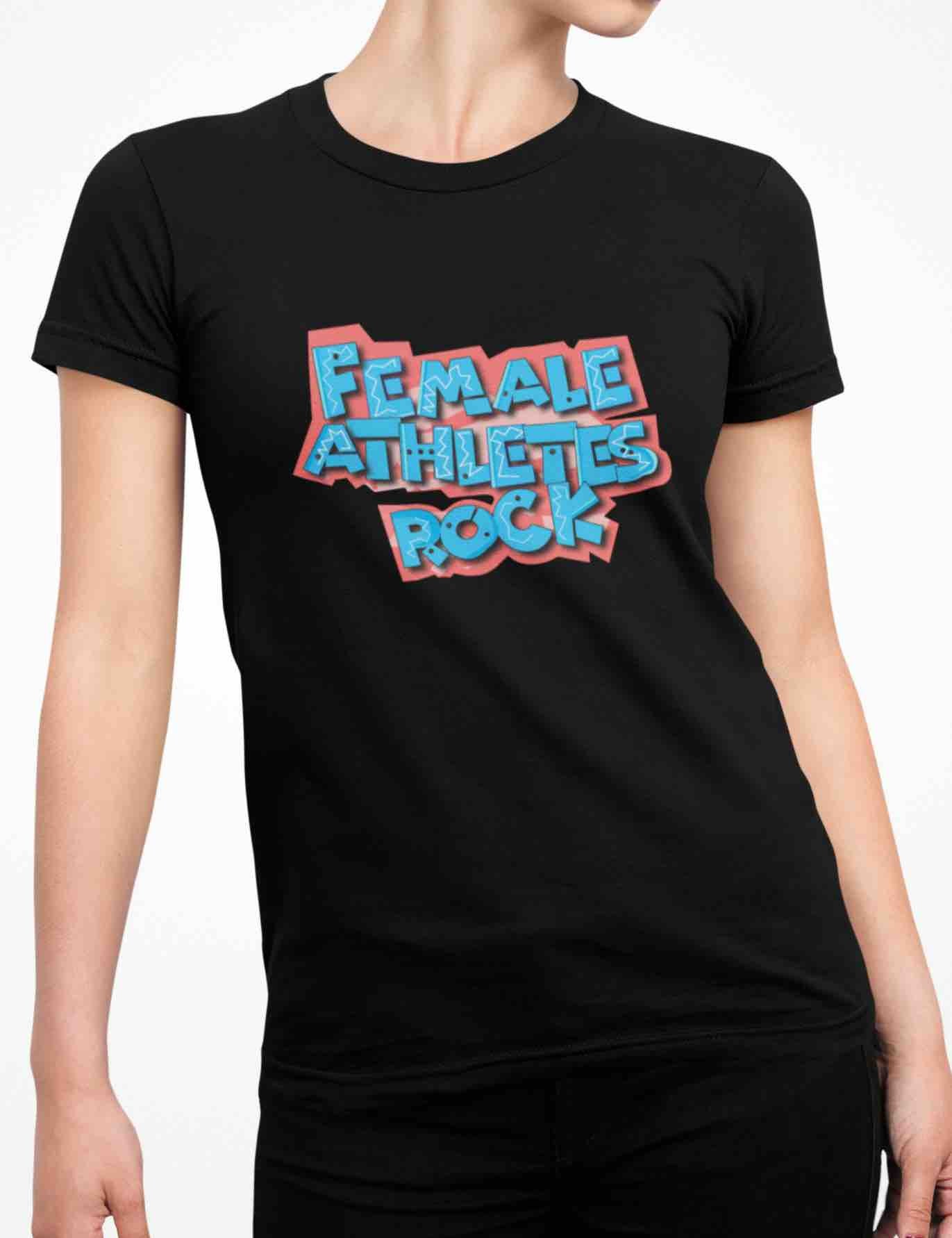 female athlete t shirt