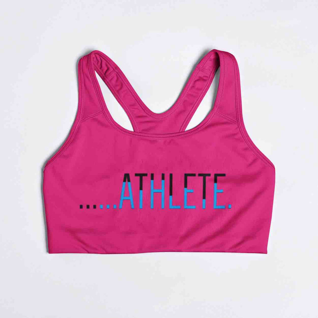 Womens Alphalete Sports Bras  Stratus Bra - Pixel Pink ⋆ Street Ceol