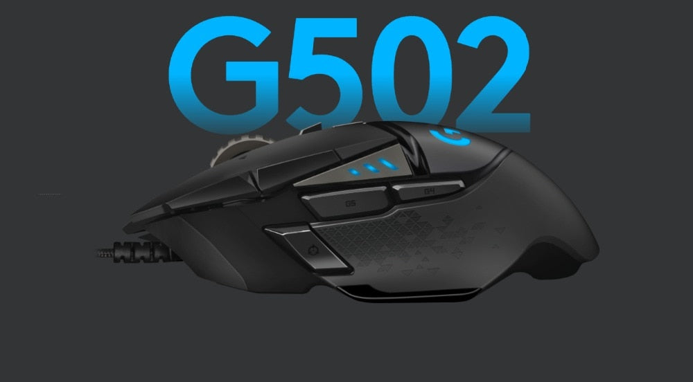 2018 new logitech g502 mouse hero 16k engine 16000dpi rgb backlight 11 programmable buttons for lol - fortnite rgb logitech