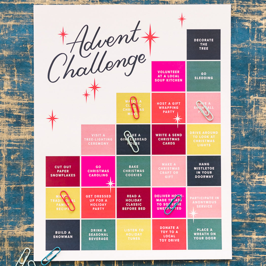 Christmas Photo Advent Challenge, PDF Printable The House That Lars Built