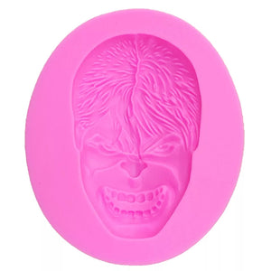 Silicone Mould - Hulk Face