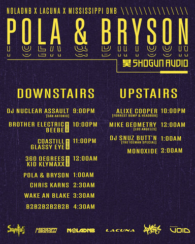 nola dnb time slots