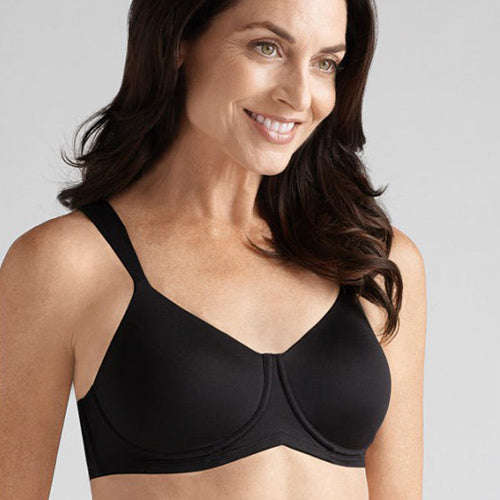 Amoena Kelly Wireless Mastectomy Bra Black – Victoria's Attic