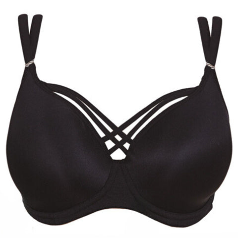 Elomi Sachi Plunge Bra Black Butterfly