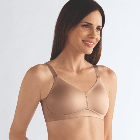 Amoena Women's Katy Seamless Wire-Free Bra, Cognac, 32AA at  Women's  Clothing store