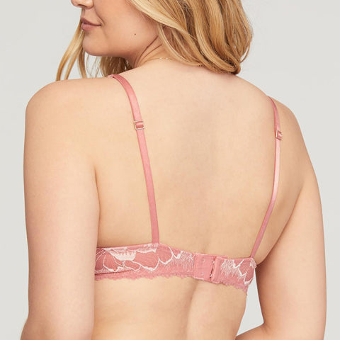 Keyhole Bra - Blush