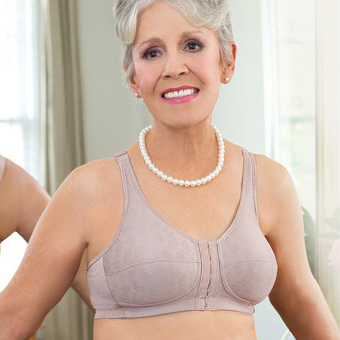 Mastectomy Bra The Rose Contour Size 50A Black