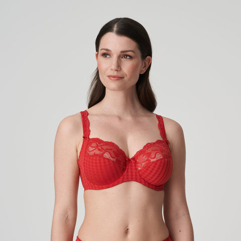 Prima Donna Satin Underwired Seamless Non-Padded Full Cup Bra