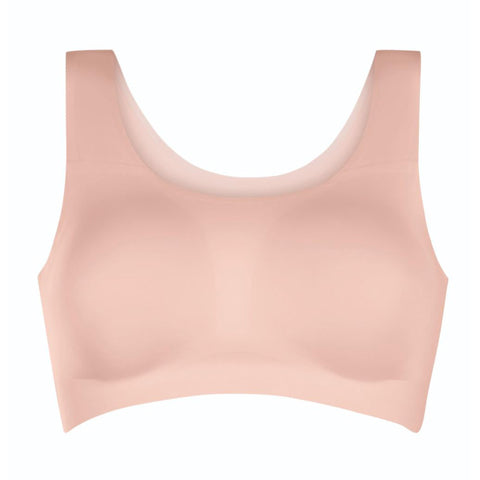 Amoena Eliza Wire-Free Mastectomy Bra - Rose Nude