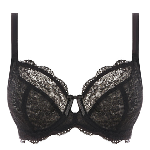 Show-Off Bra by Freya, Black, Plunge Bra