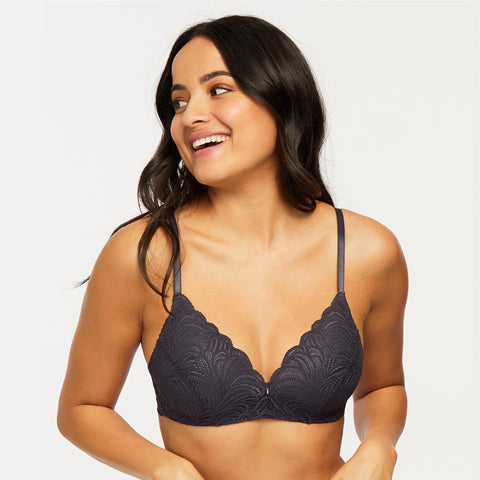 Montelle Bridgerton Wireless Bra Moonshell & Pinot – Victoria's Attic