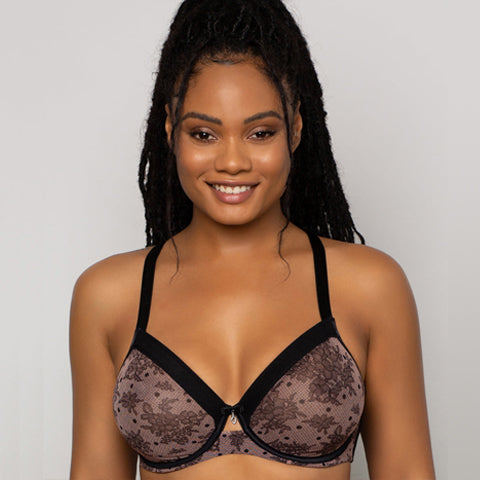 Curvy Couture Luminous Lace Bralette, 36H, Navy : : Clothing,  Shoes & Accessories