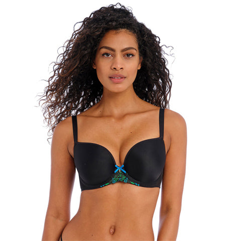 Freya Show-Off Plunge Bra Black – Victoria's Attic