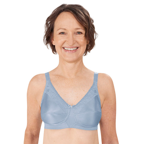Womens Nancy Non-Wired Pocketed Mastectomy Bra Nude 46G